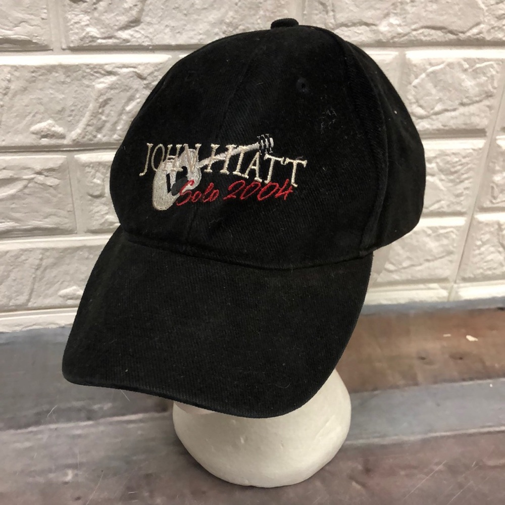 2004 solo John Hiatt corduroy hat Art Headwear RARE baseball cap hat